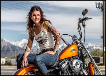 Women moto clothes